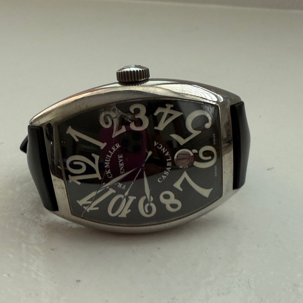 Casablanca Black and Silver Watch